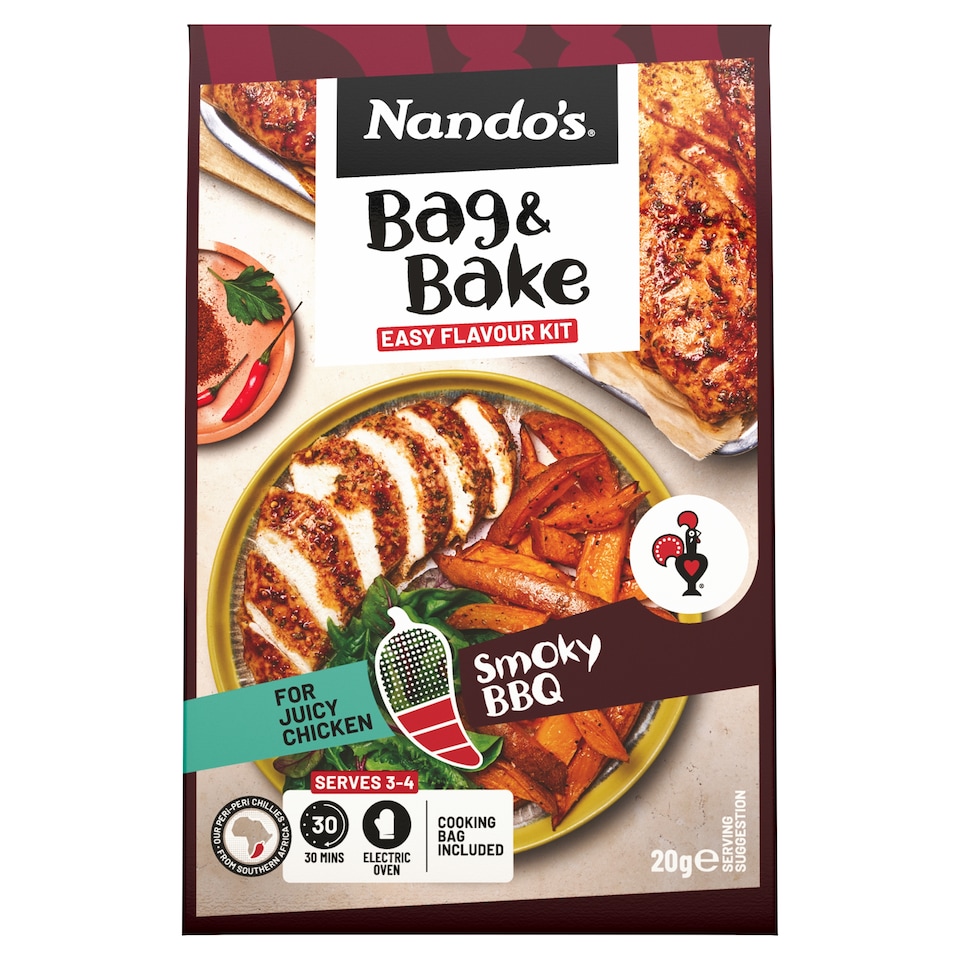 Nando's Peri-Peri Bag & Bake - Smokey BBQ 20g