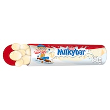 Milkybar White Chocolate Pieces 80G