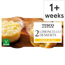 Tesco Limoncello Dessert 2X85g