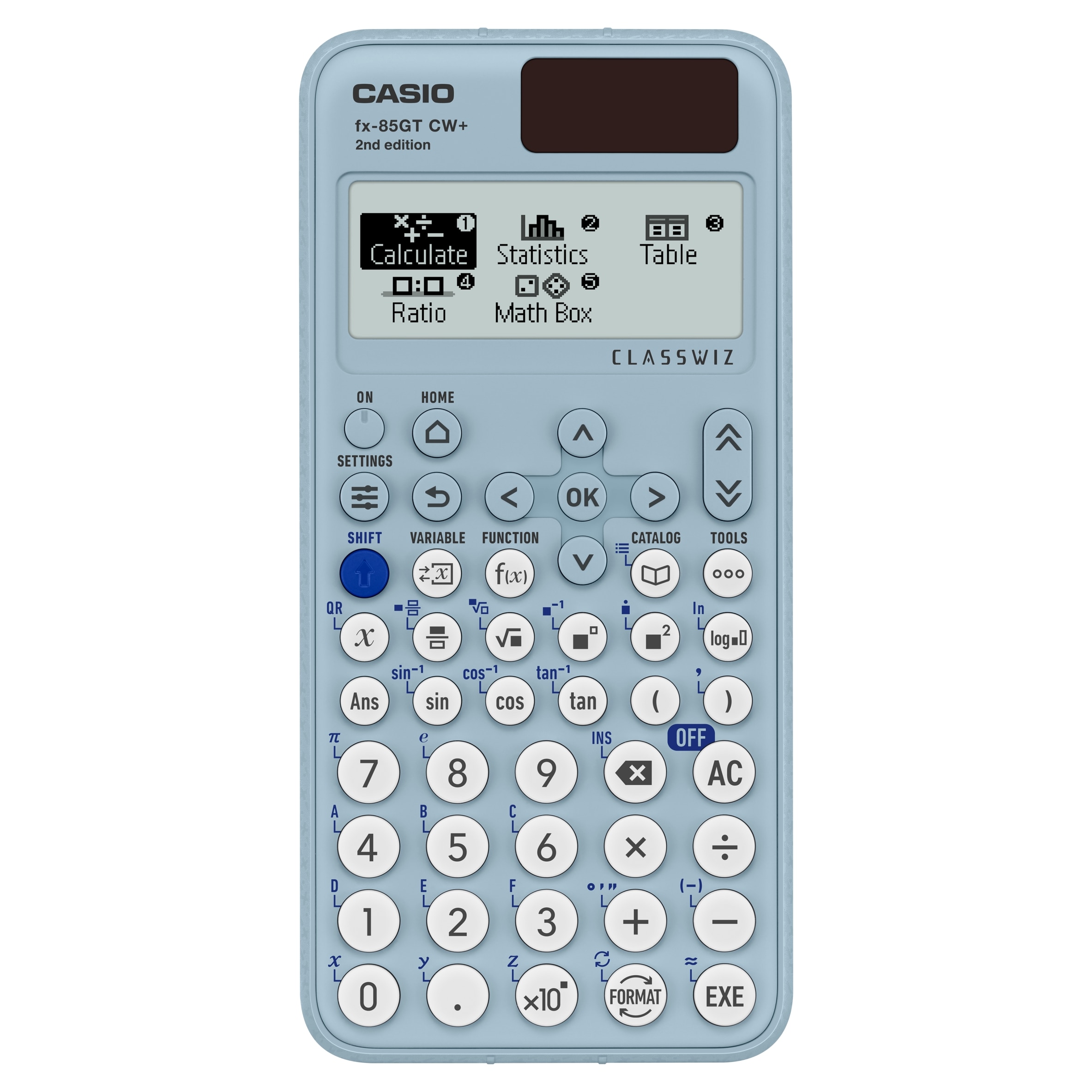 Casio fx-85GT CW+ Scientific Calculator Blue