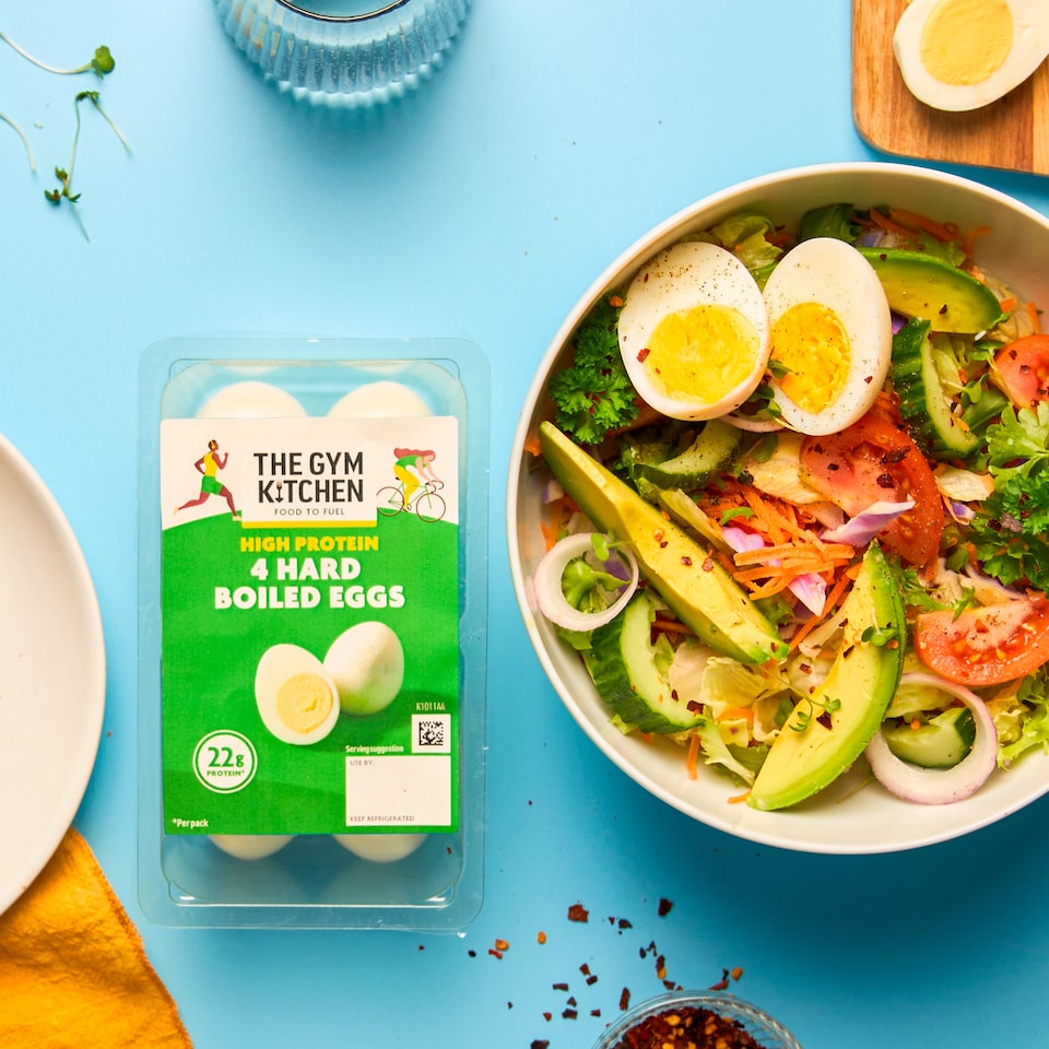 image 1 of The Gym Kitchen High Protein Boiled Eggs 4 Pack 175g