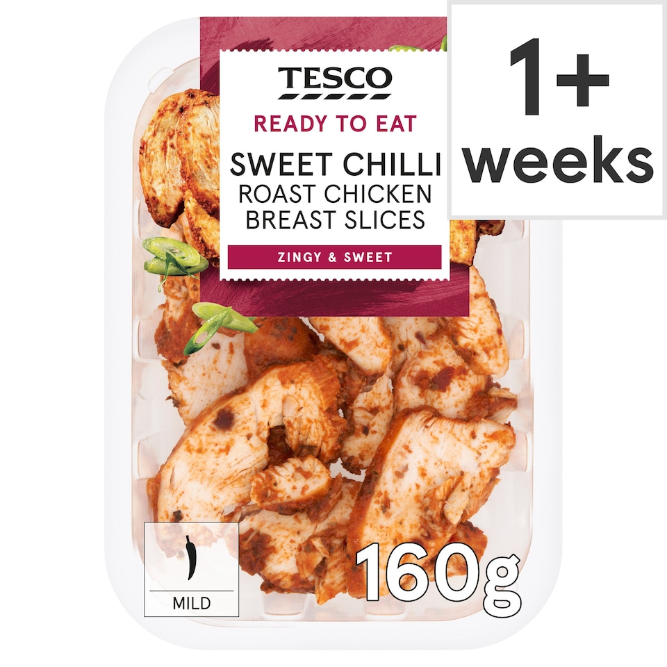 Tesco Sweet Chilli Roast Chicken Slices 160g