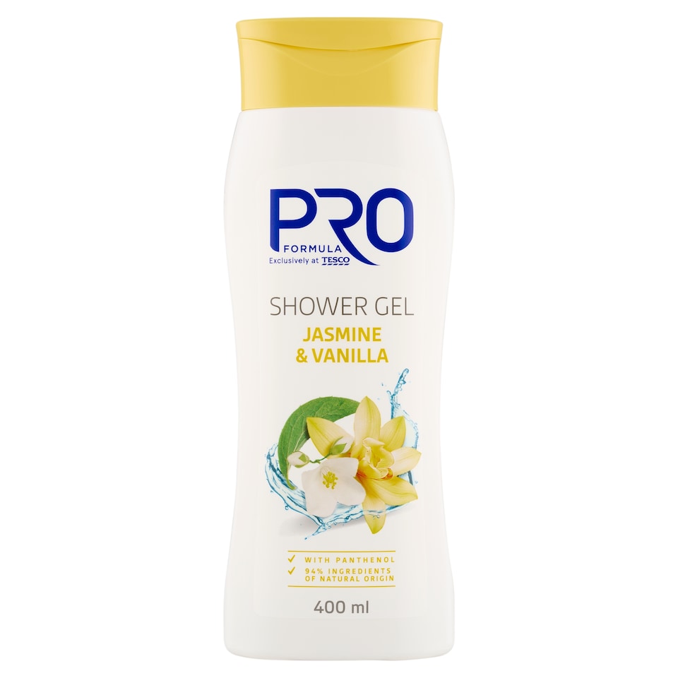 Pro Formula Sprchový gél pre ženy s vôňou jazmínu a vanilky 400 ml