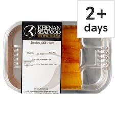 Keenan Seafood Smoked Cod Fillet 220g 