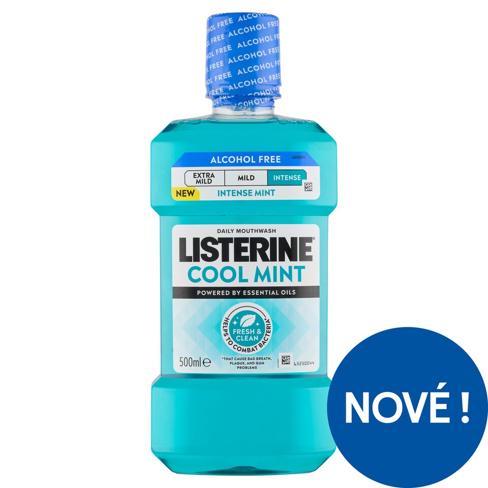 Obrázek 1 pro produkt Listerine Cool Mint Intense ústní voda 500ml