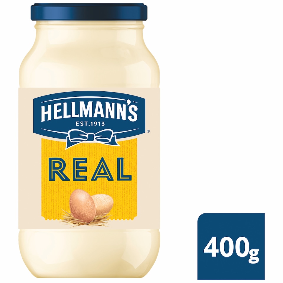 image 1 of Hellmann's Real Mayonnaise Jar 400g