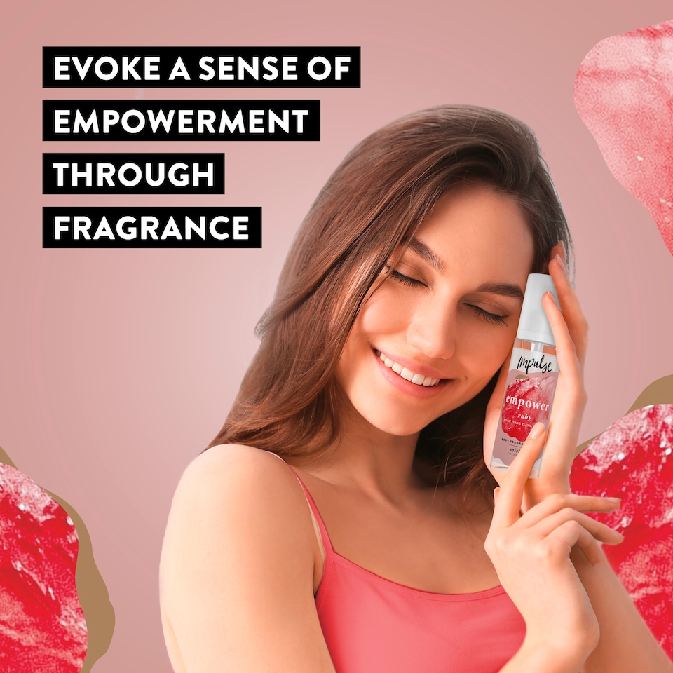 image 1 of Impulse Empower Ruby Body Fragrance Mist 150Ml