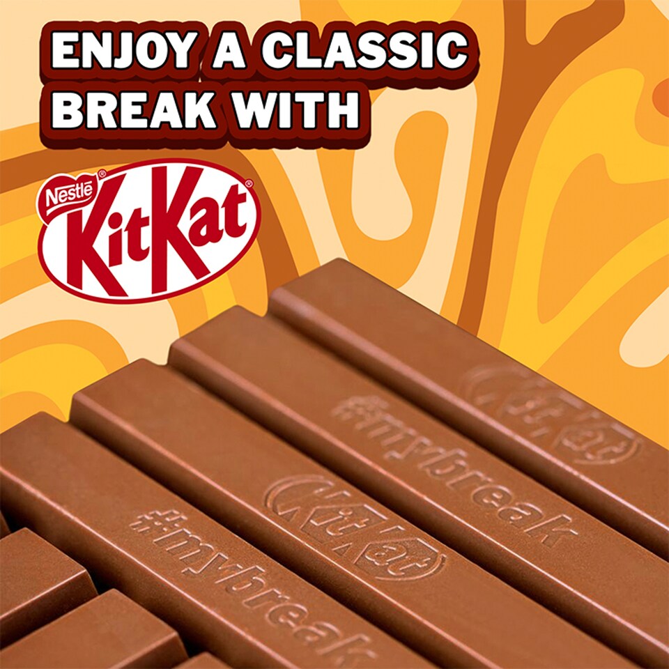 image 1 of Kit Kat 4 Finger Caramel Chocolate Bar 41.5g