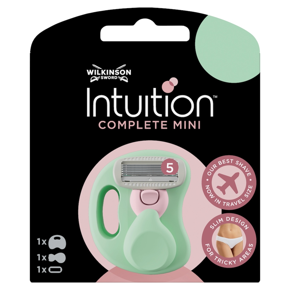 image 1 of Wilkinson Sword Intuition Complete Mini Razor