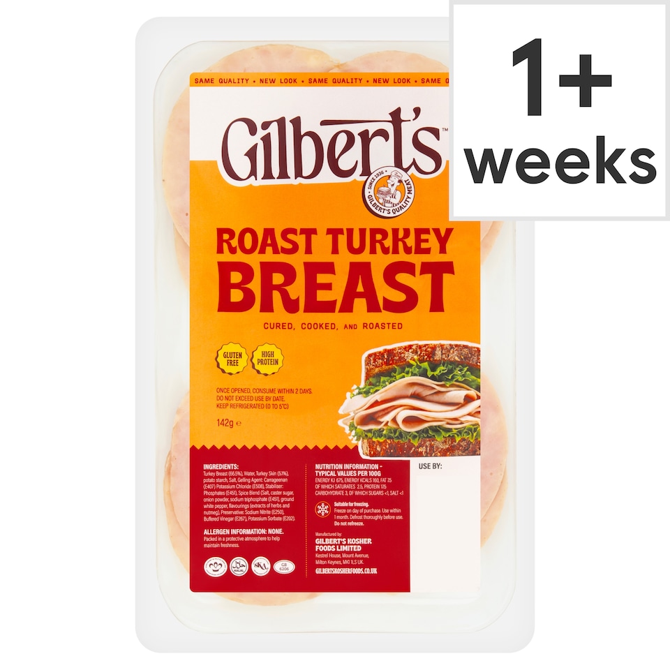 Gilberts Roast Turkey Roll 142G