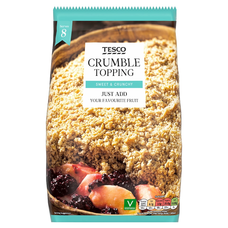 Tesco Family Size Crumble Mix 450G