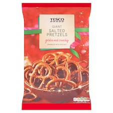 Tesco Giant Pretzels 200G