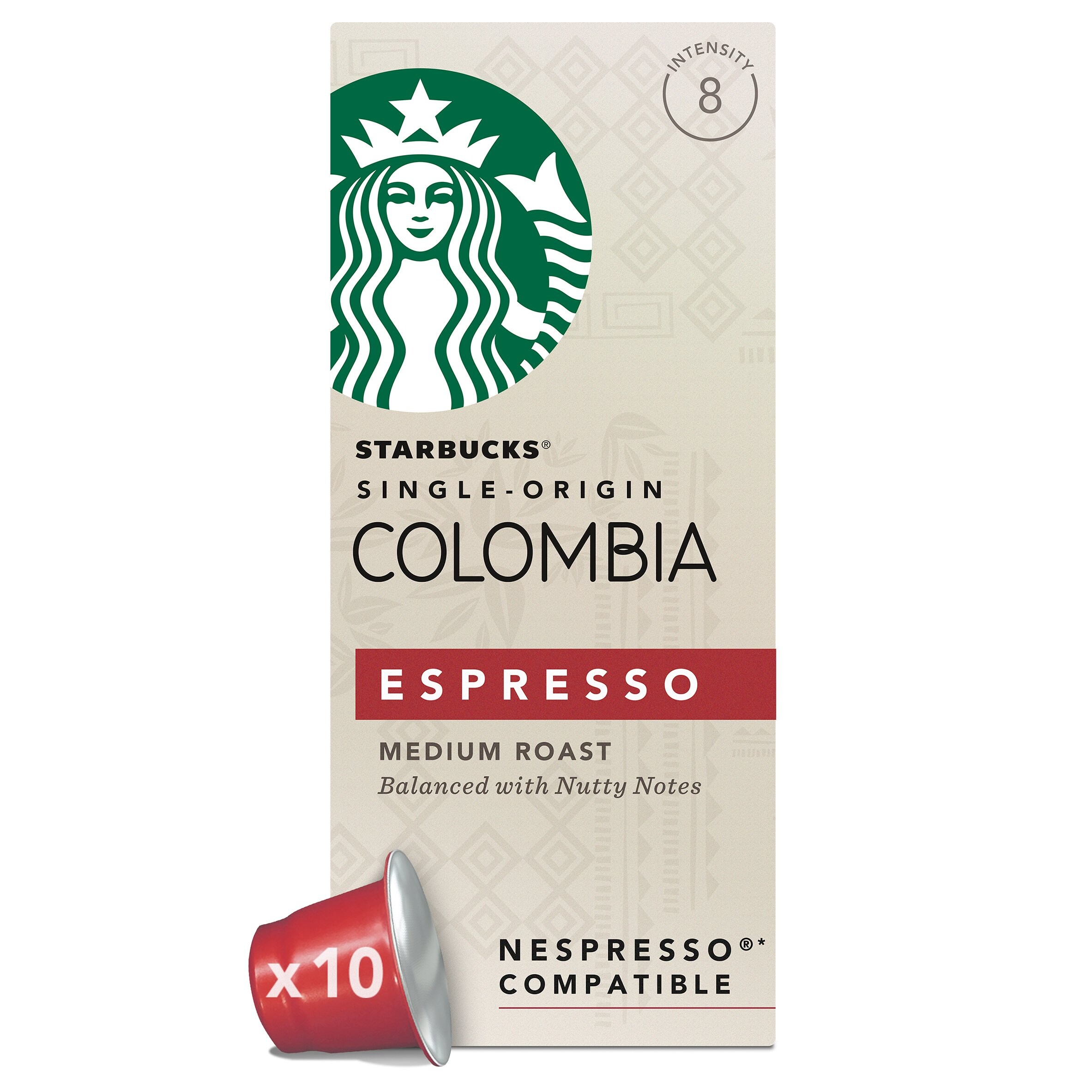Starbucks Espresso Colombia 10 Pods 