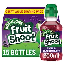 Fruit Shoot Apple & Blackcurrant Kids Juice Drink 15x200ml