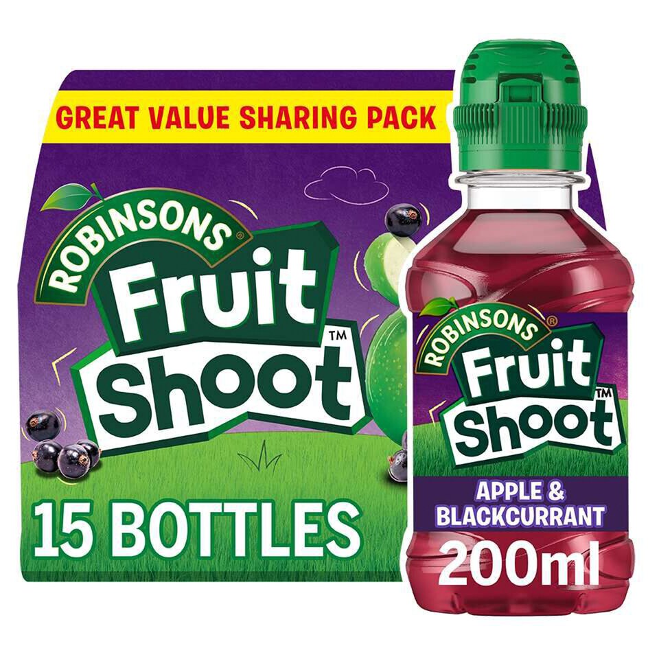 Fruit Shoot Apple & Blackcurrant Kids Juice Drink 15x200ml