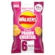 image 5 of Walkers Delicate Prawn Cocktail Less Salt Multipack Crisps 6x25g
