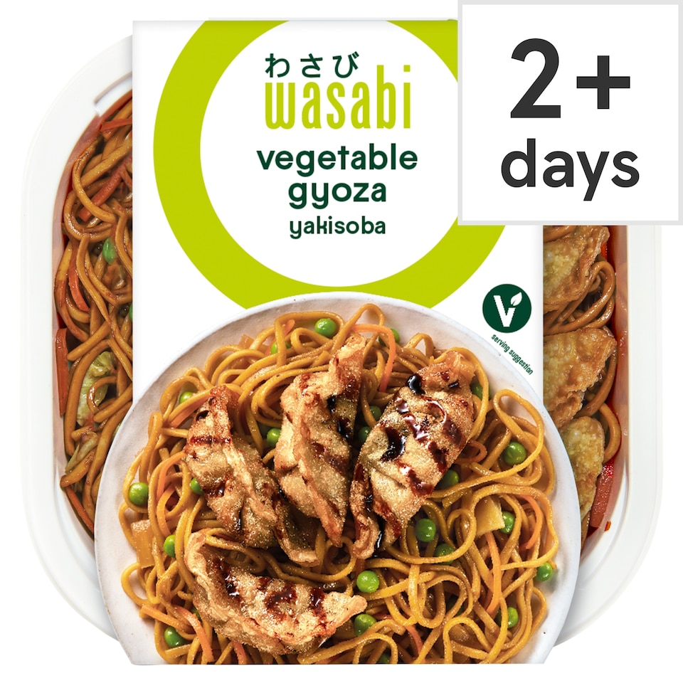 Wasabi Vegetable Gyoza Yakisoba 450g