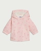 image 1 of F&F Baby Bow Print Shower Resistant Raincoat in Pink