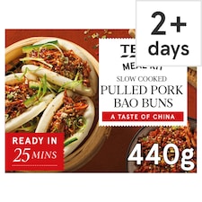 Tesco Meal Kit Slow Cooked Pulled Pork Bao Buns 440g