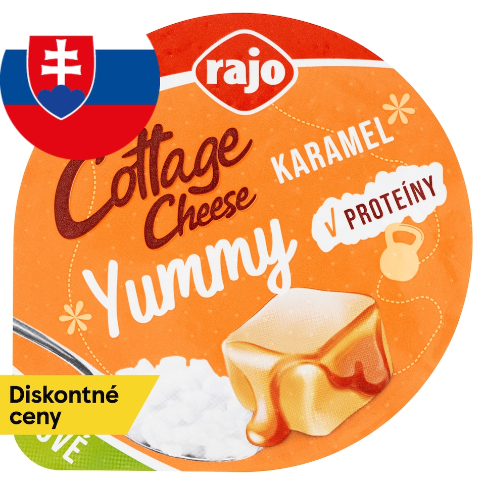 obrázok 1 z Rajo Cottage cheese Karamel 180 g