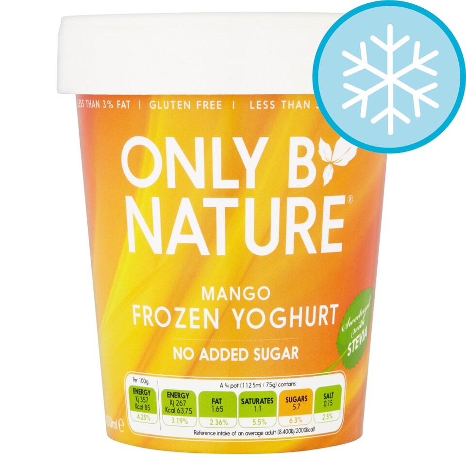 ONLY BY NATURE FROZEN MANGO YOG N/A/S 450ml