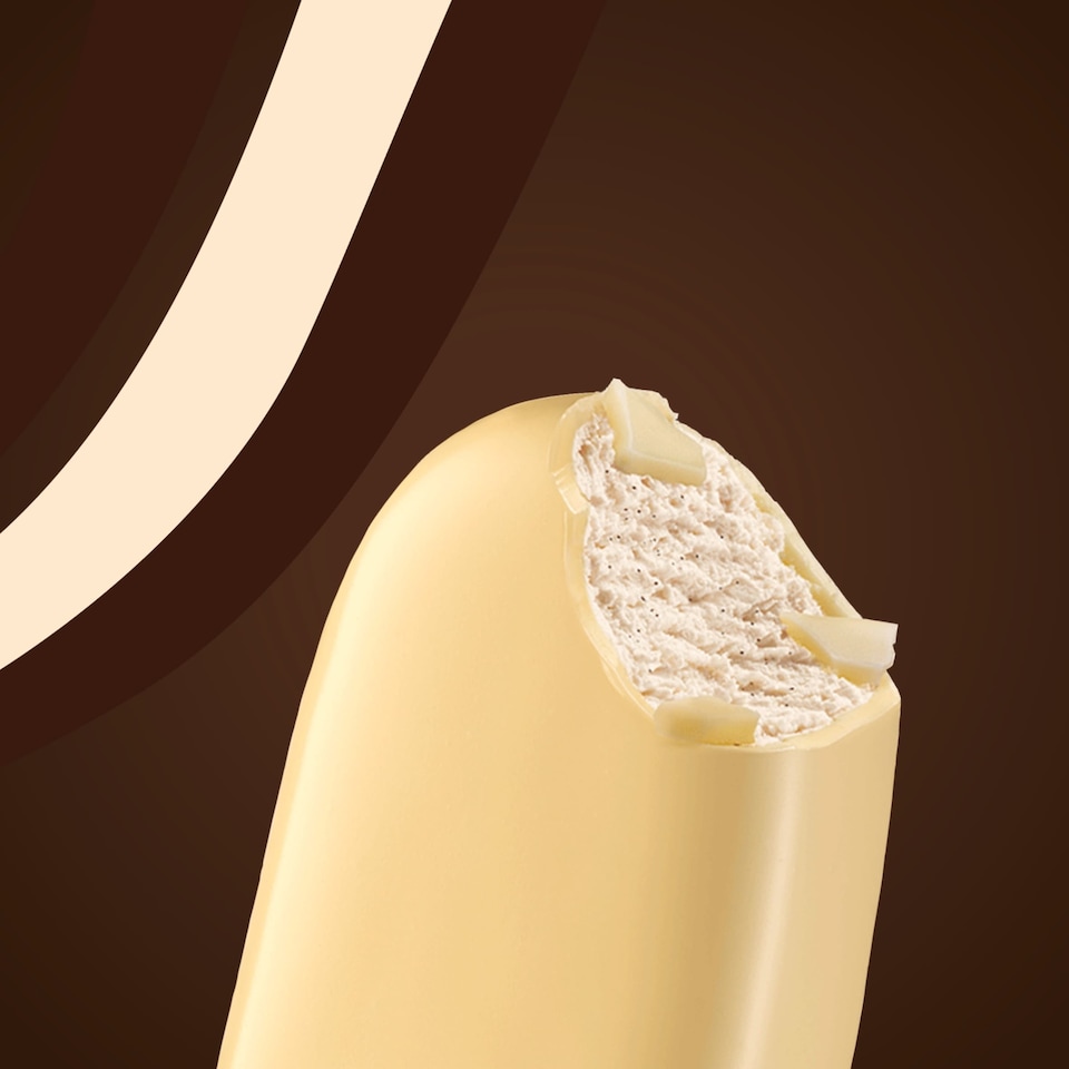 image 1 of MAGNUM WHITE ICE CREAM STICK 110ML