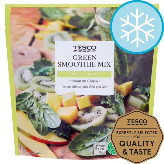 Tesco Green Smoothie Mix 500G Tesco Groceries