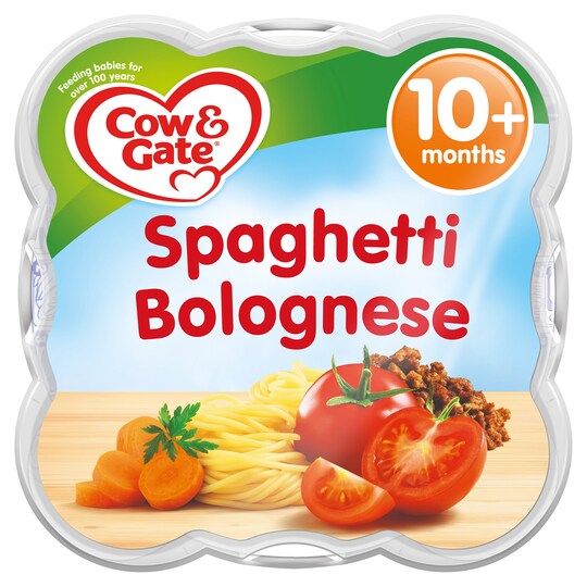 Cow & Gate Spaghetti Bolognese 230G 10 Mth+ Tesco Groceries
