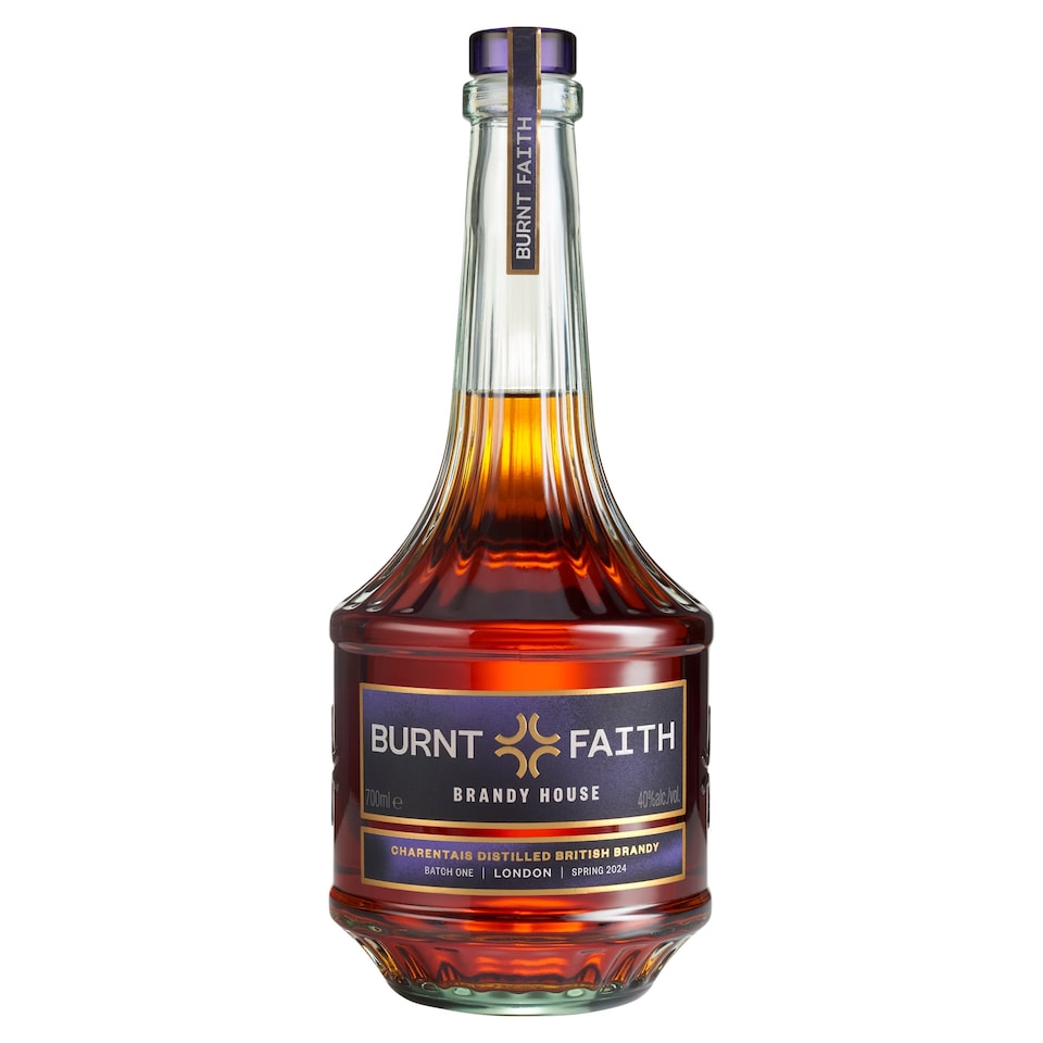 Burnt Faith Charentais Distilled British Brandy 70cl