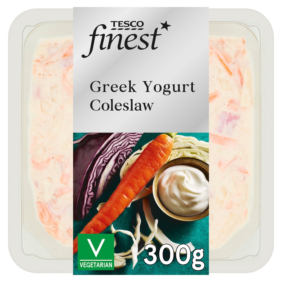 Tesco Finest Greek Yogurt Coleslaw 300G