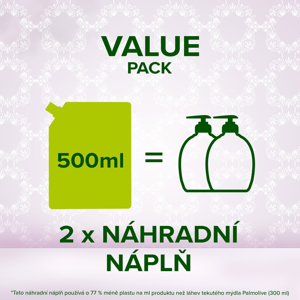 Obrázek 1 pro produkt Palmolive Sensorial Escape French Lavender & Bergamot tekuté mýdlo na ruce 500ml