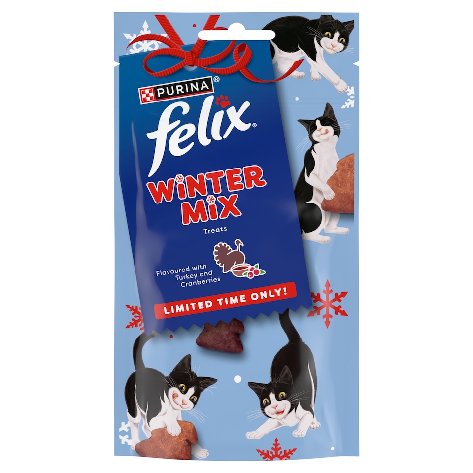image 1 of Felix Winter Mix Cat Treats 60g 