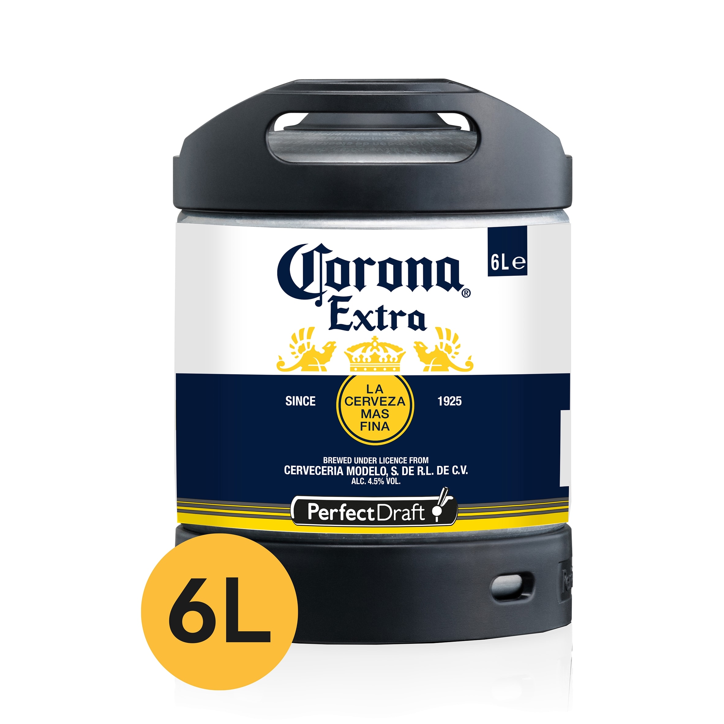 Corona Extra Premium Lager Beer PerfectDraft 6L