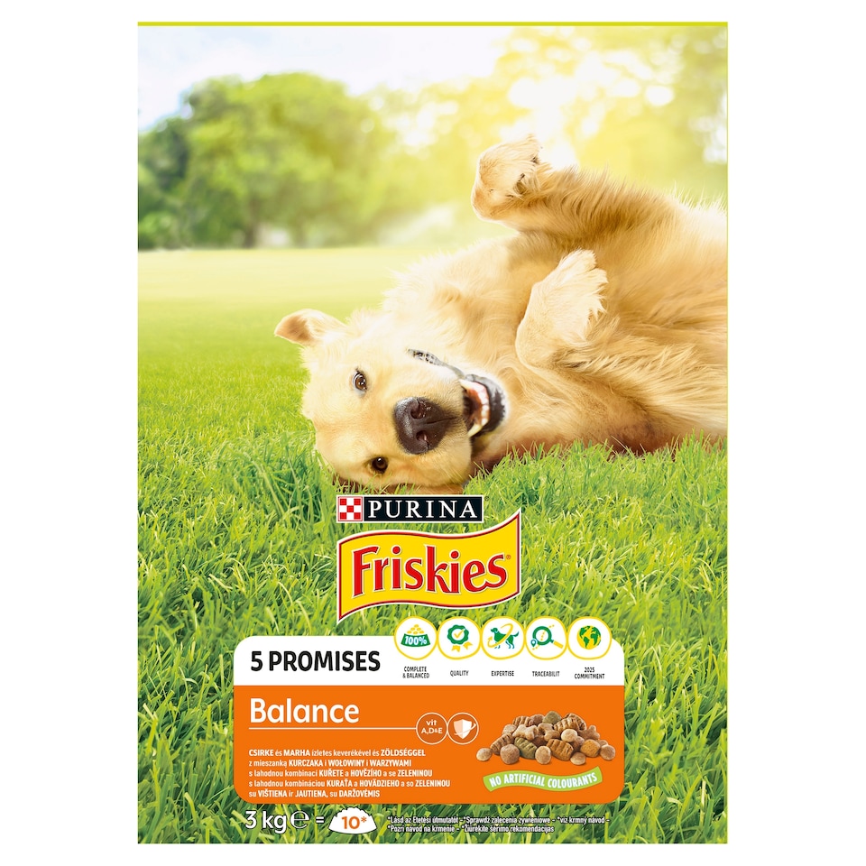 image 1 of Friskies® Balance with a Delicious Combination of Chicken and Beef and with Vegetables 3kg 
