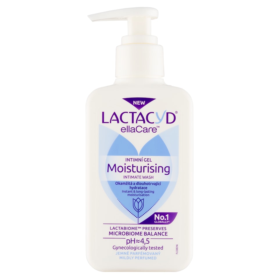 image 1 of Lactacyd EllaCare Moisturising Intimate Gel 200 ml