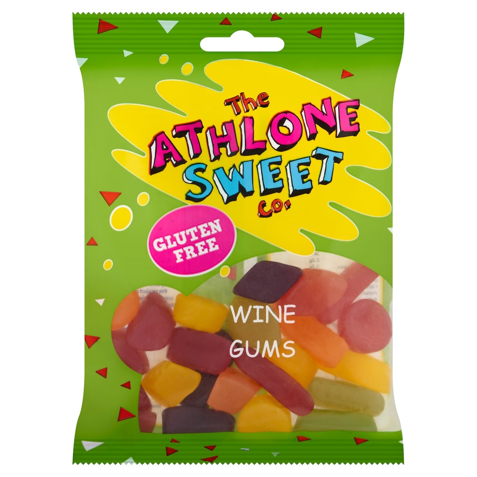 Athlone Sweets Wine Gums Gluten Free 150G