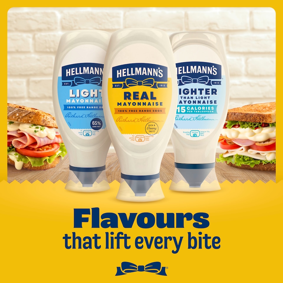 image 1 of Hellmann's Real Mayonnaise Squeezy 580ml