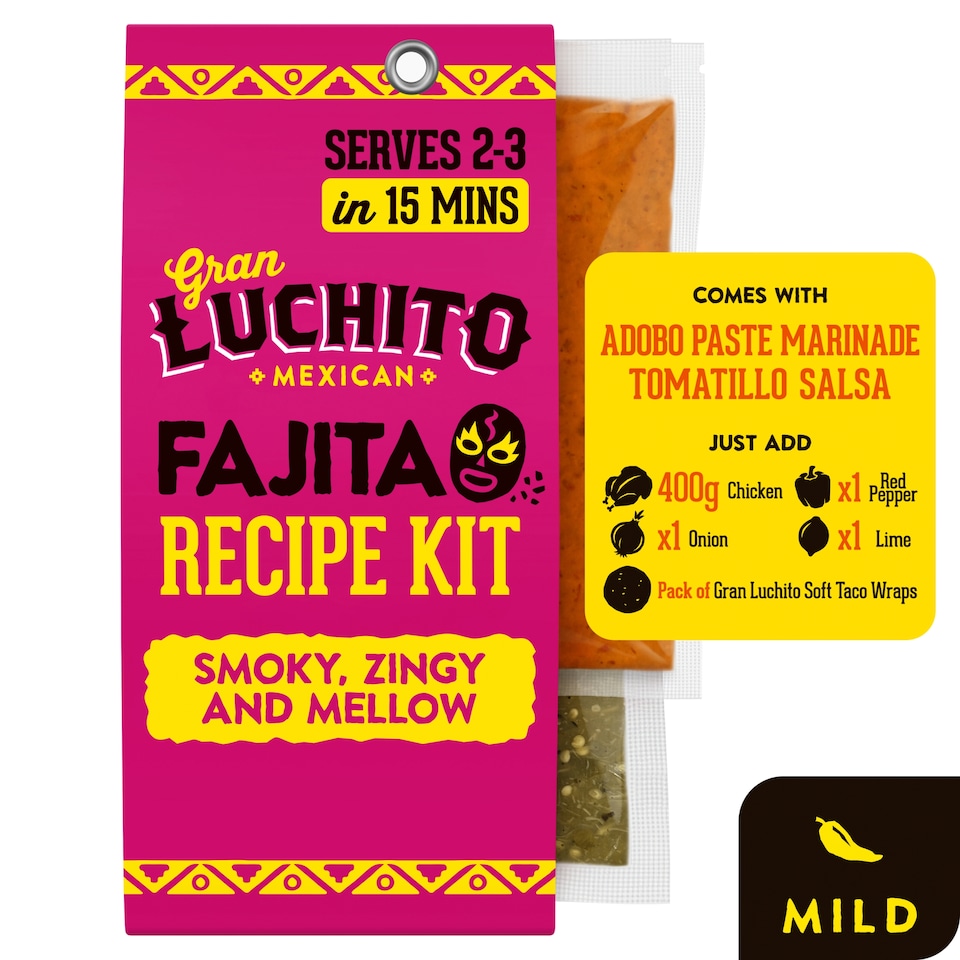 image 1 of Gran Luchito Fajita Recipe Kit 280g