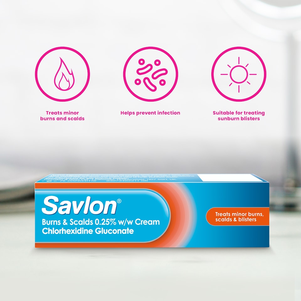 image 1 of Savlon Burns and Scalds 0.25% Cream 30g