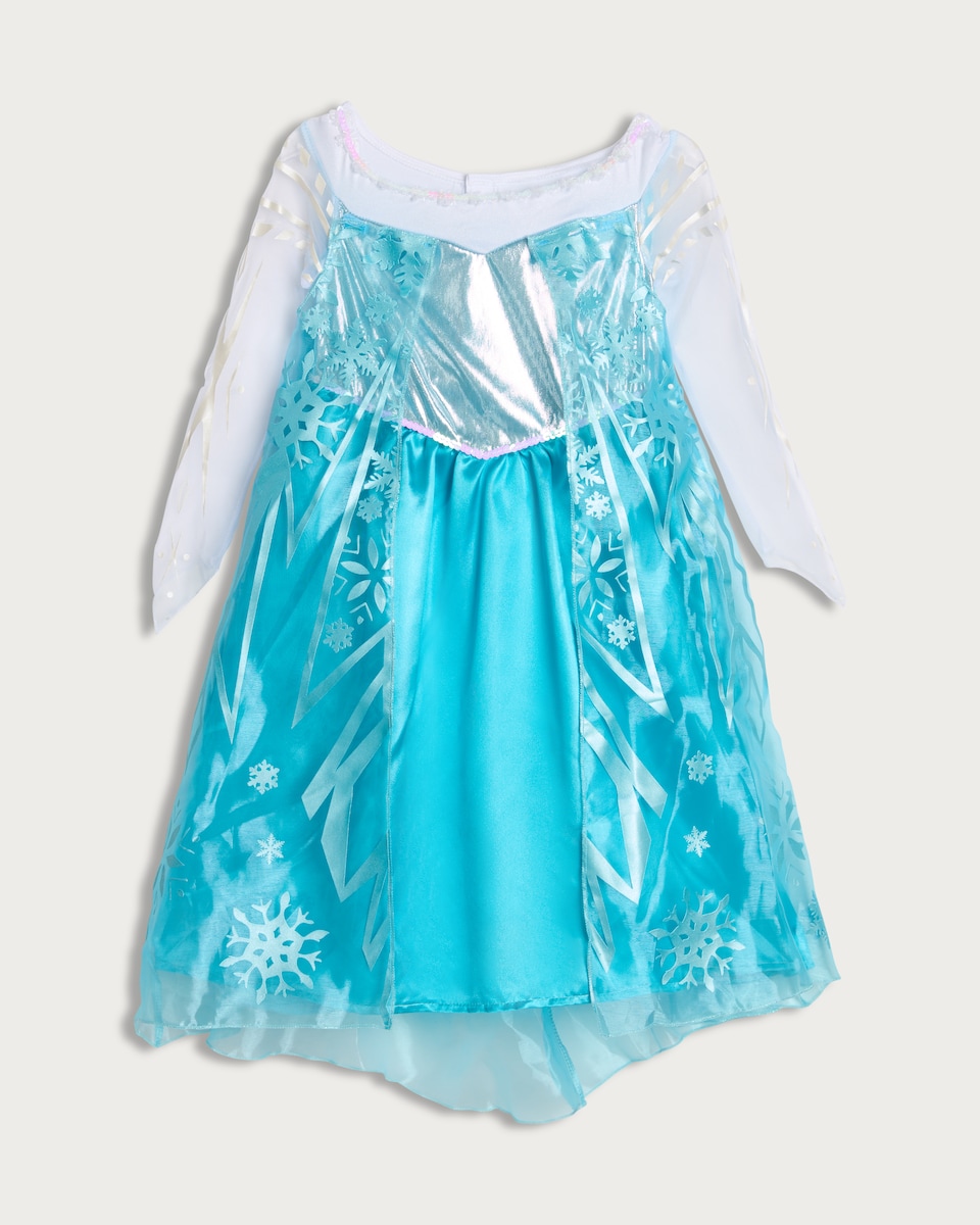 image 1 of Disney Frozen Elsa Fancy Dress Costume in Blue