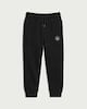 image 3 of Hype Cotton Rich Cuffed Joggers in Black