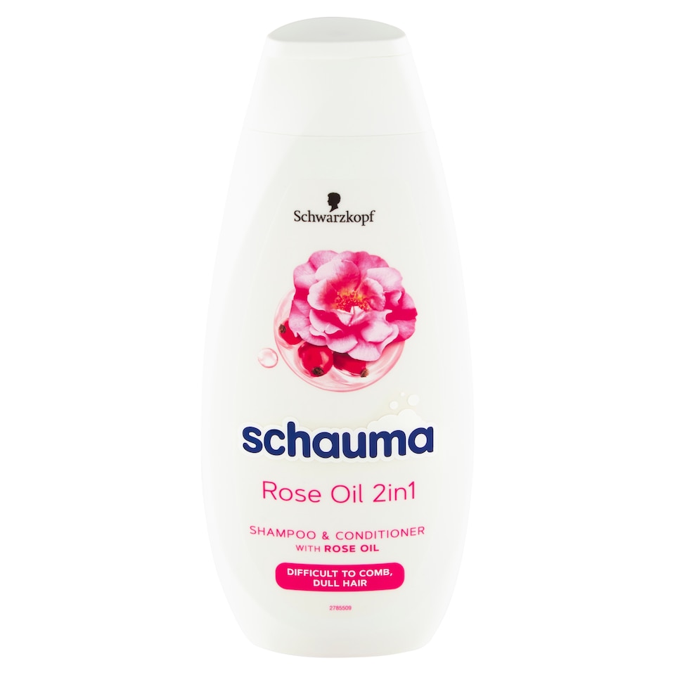 Schauma Šampón a kondicionér 2 v 1 s ružovým olejom 400 ml