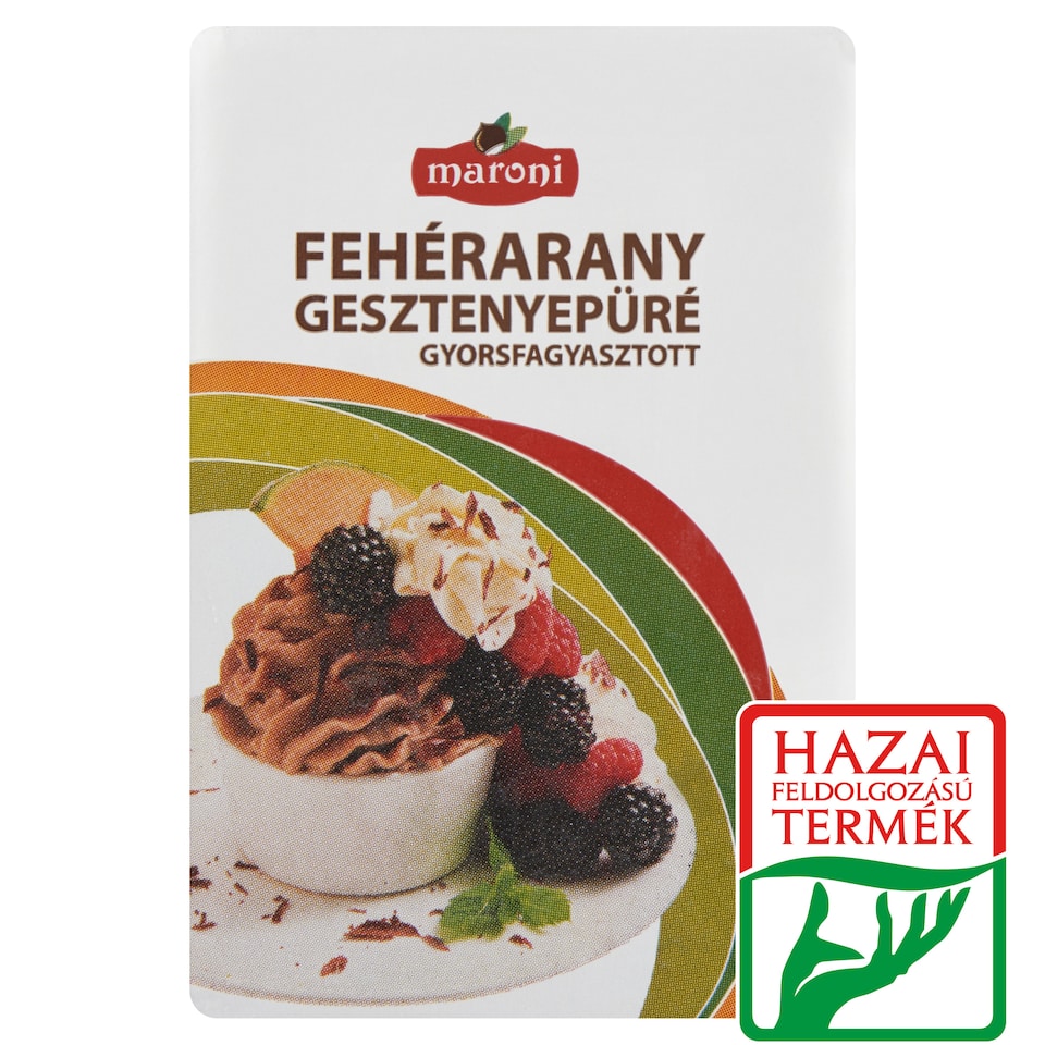 Maroni Fehérarany gyorsfagyasztott gesztenyepüré 200 g