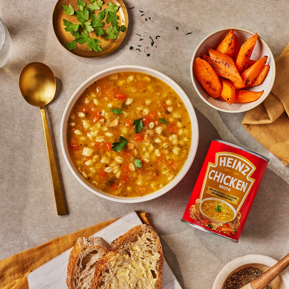 image 1 of Heinz Chicken Broth Soup 400G