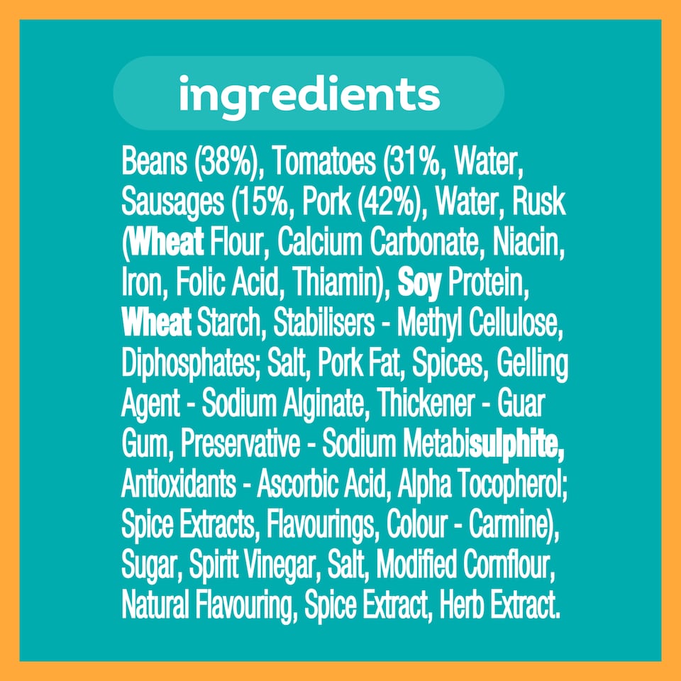 image 1 of Heinz Beanz With Richmond Pork Sausages 415g