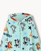 image 3 of  Bluey Fleece Hooded Onesie in Mint