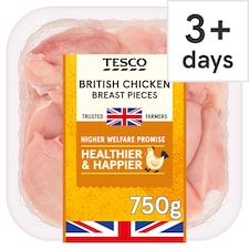 Tesco Chicken Breast Pieces 750g