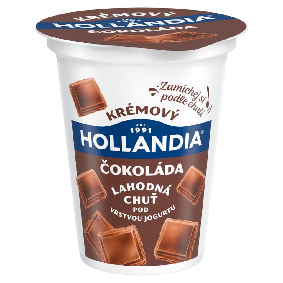 Hollandia Jogurt krémový čokoláda s kulturou BiFi 150g