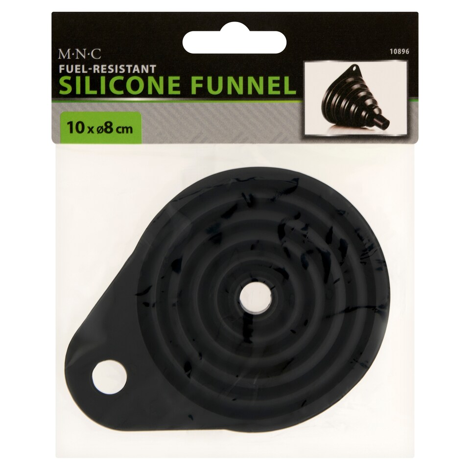 M.N.C. Fuel-Resistant Silicone Funnel 10 x Ø8 cm