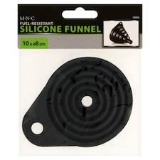 M.N.C. Fuel-Resistant Silicone Funnel 10 x Ø8 cm